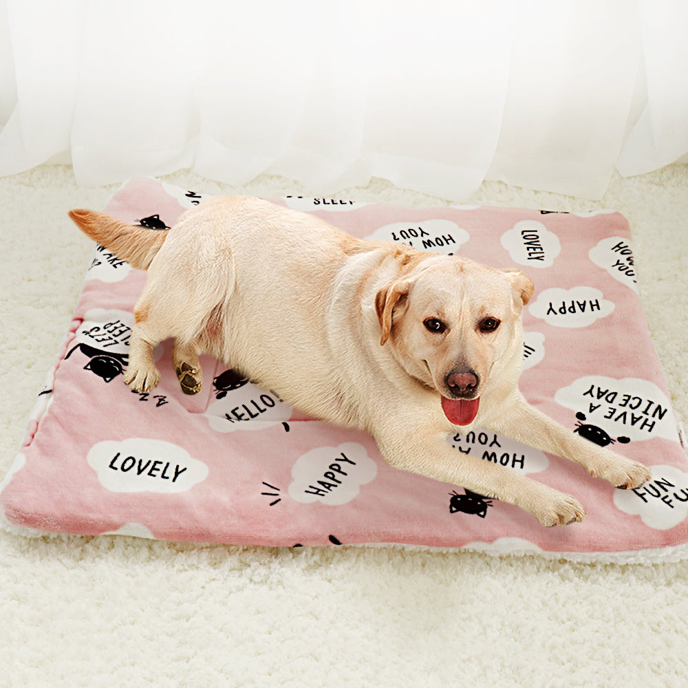 Cozy Lambskin Pet Blanket for Snuggly Naps