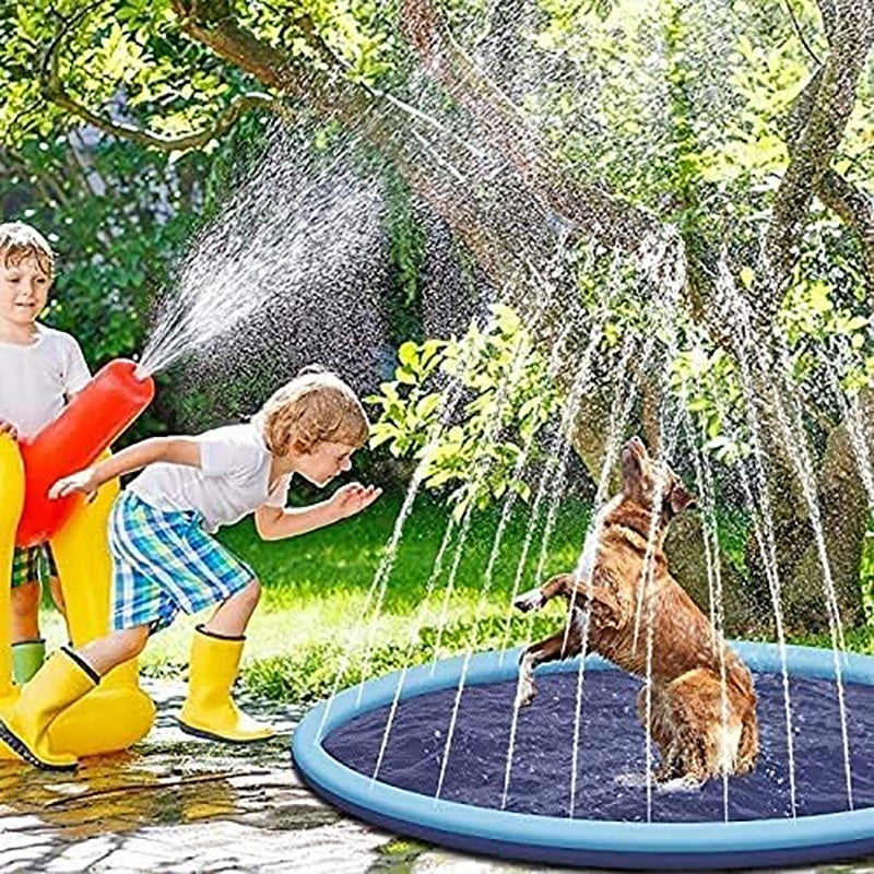 Pet Sprinkler Pool Pad for Fun Water Play