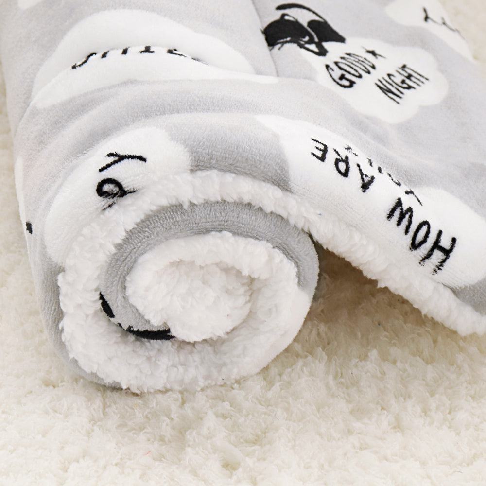 Cozy Lambskin Pet Blanket for Snuggly Naps