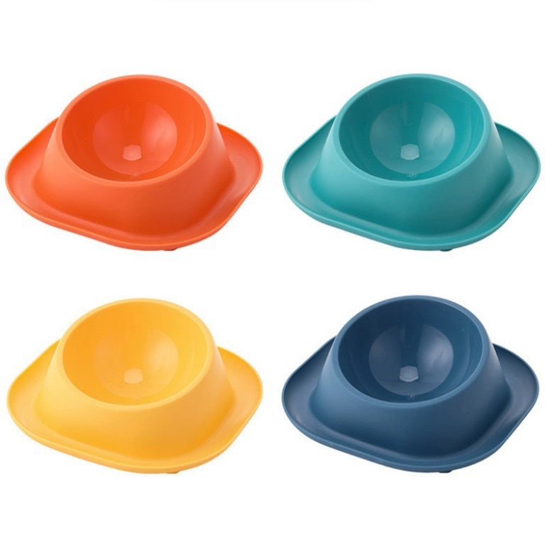 Anti-Ant Stainless Cat Bowl with Tilt Design